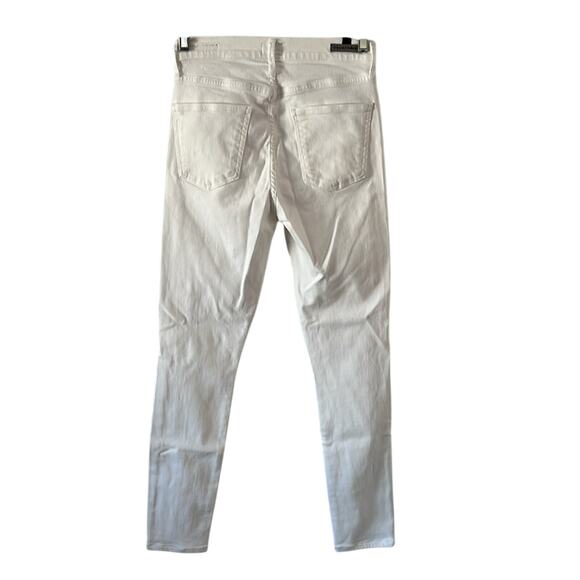 CITIZENS OF HUMANITY ROCKET ANKLE MID RISE SKINNY JEANS WHITE - Size 26 WOMAN - Picture 2 of 9